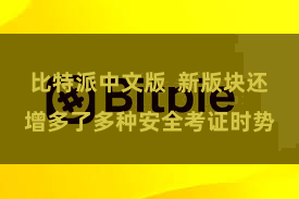 比特派中文版  新版块还增多了多种安全考证时势